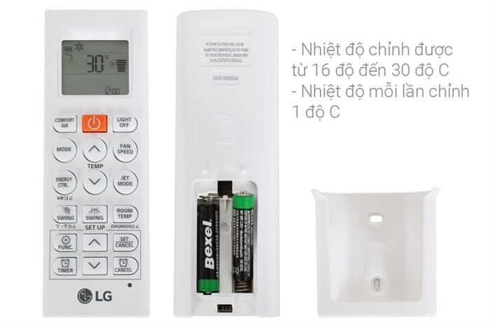 Điều Hòa LG Inverter 18.000 BTU 1 Chiều IEC18G1 - Model&nbsp; 2025